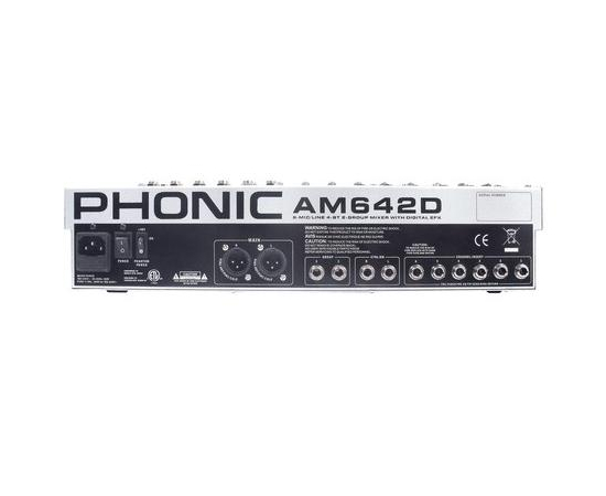 Компактный микшерный пульт Phonic AM 642D - 3165 за 0 грн. | 4Club